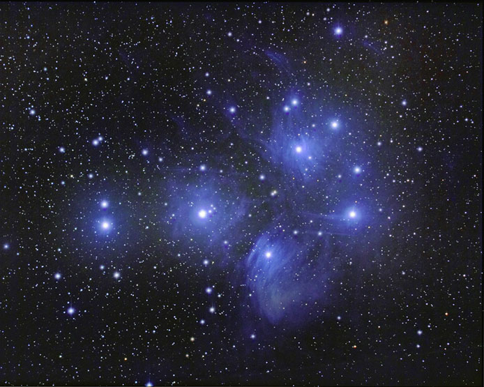 The Pleiades (M45) by R. Richins