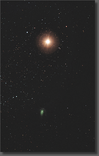 Comet Siding Spring approaching Mars