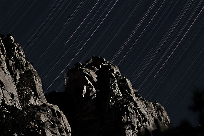 Star Trails above Whitney Portal