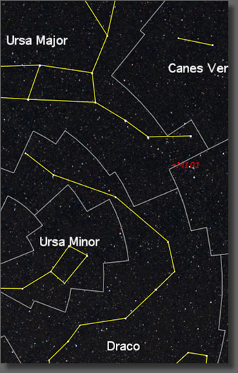 Map of the Region near M101