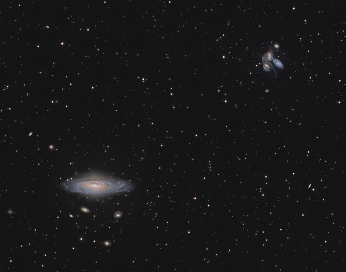 NGC 7331 & Stephen's Quintet