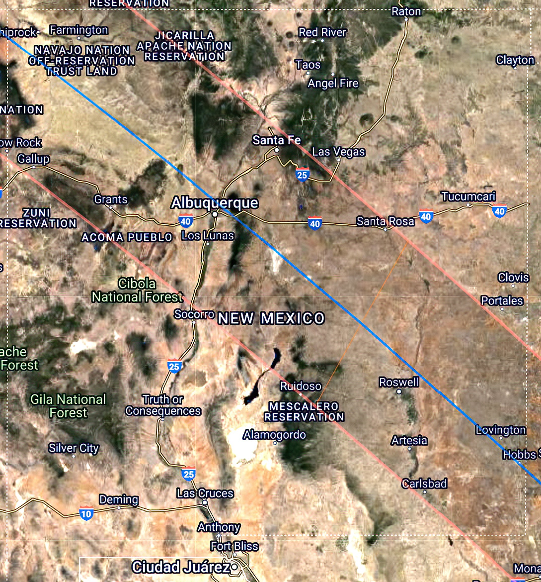 Weather on Eclipse Day, 2024