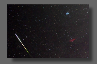 Bright Perseid Meteor